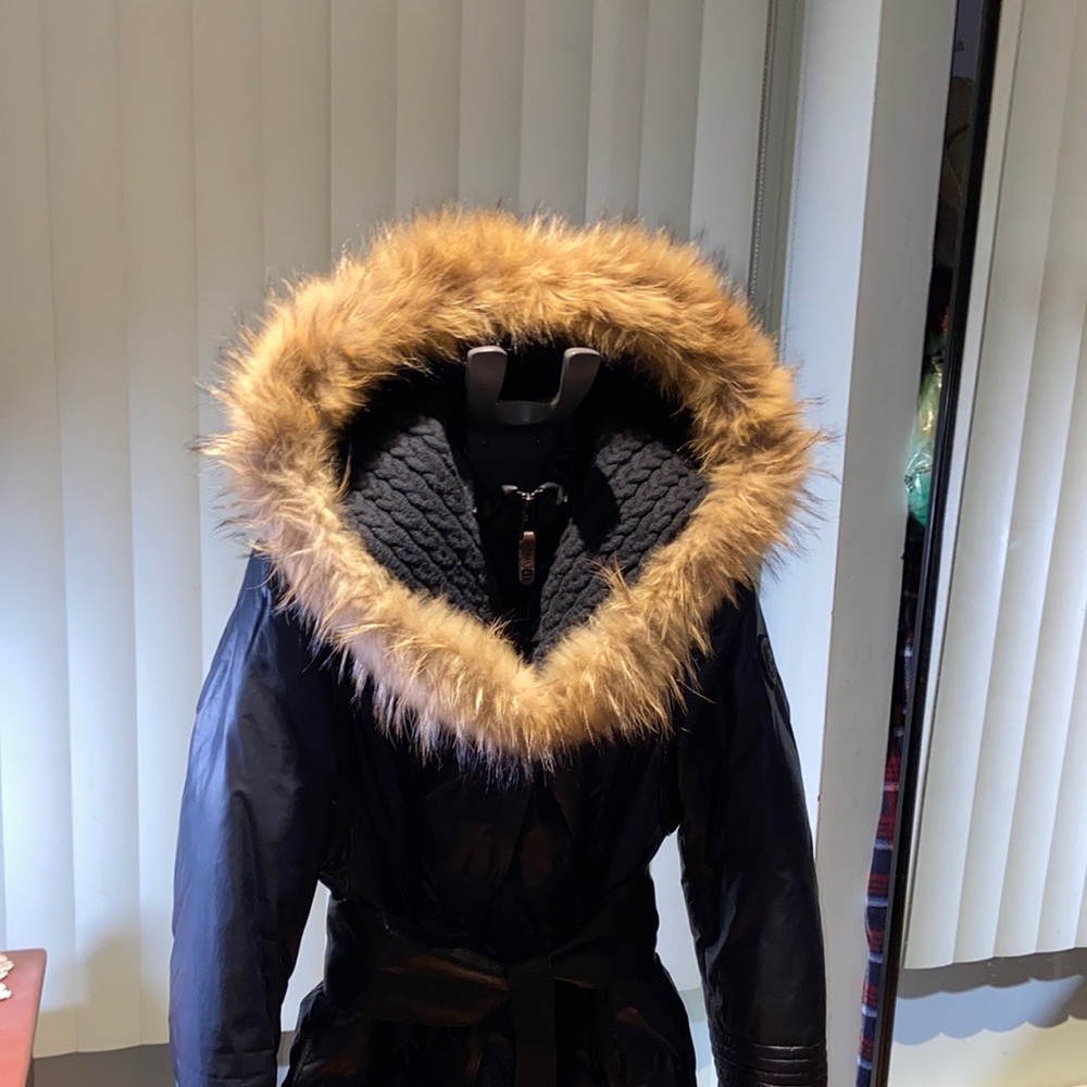 Navy Blue Rudsak Coat - Picture 2 of 10
